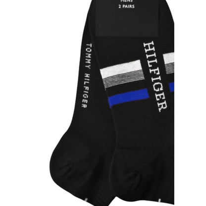 Tommy Hilfiger Black Cotton Sock – 43 - 46 par Tommy Hilfiger | Disponible sur Sandy Store ByNet