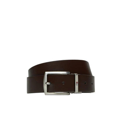 Tommy Hilfiger Black Leather Belt – 100 cm / 40 Inches par Tommy Hilfiger | Disponible sur Sandy Store ByNet
