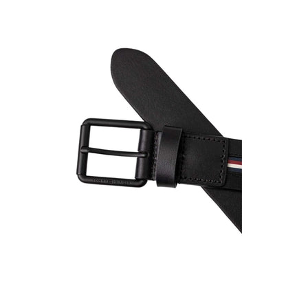 Tommy Hilfiger Black Leather Belt - Sandy Store ByNet