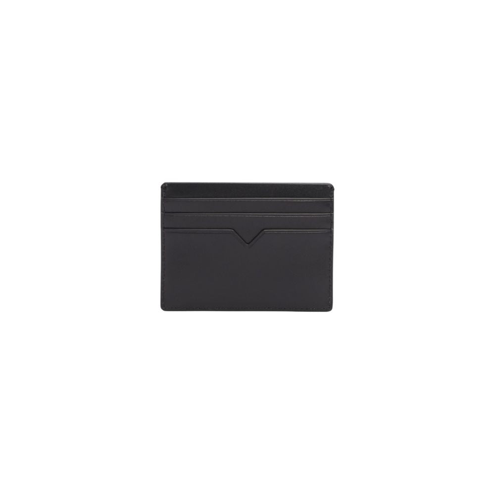 Tommy Hilfiger Black Leather Cardholder – par Tommy Hilfiger | Disponible sur Sandy Store ByNet