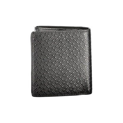 Tommy Hilfiger Black Leather Men Wallet - Sandy Store ByNet