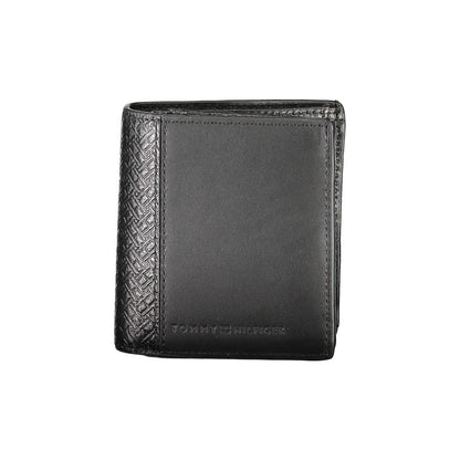 Tommy Hilfiger Black Leather Men Wallet - Sandy Store ByNet