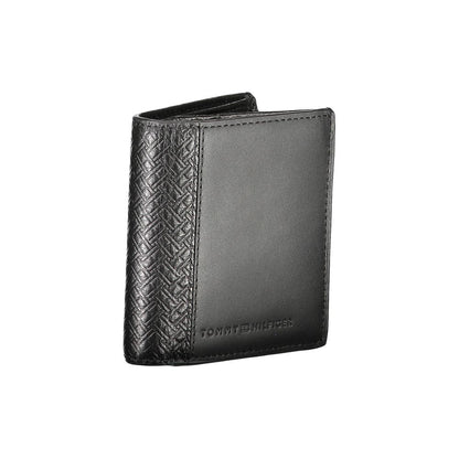 Tommy Hilfiger Black Leather Men Wallet - Sandy Store ByNet