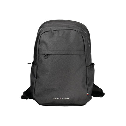 Tommy Hilfiger Black Polyester Backpack - Sandy Store ByNet
