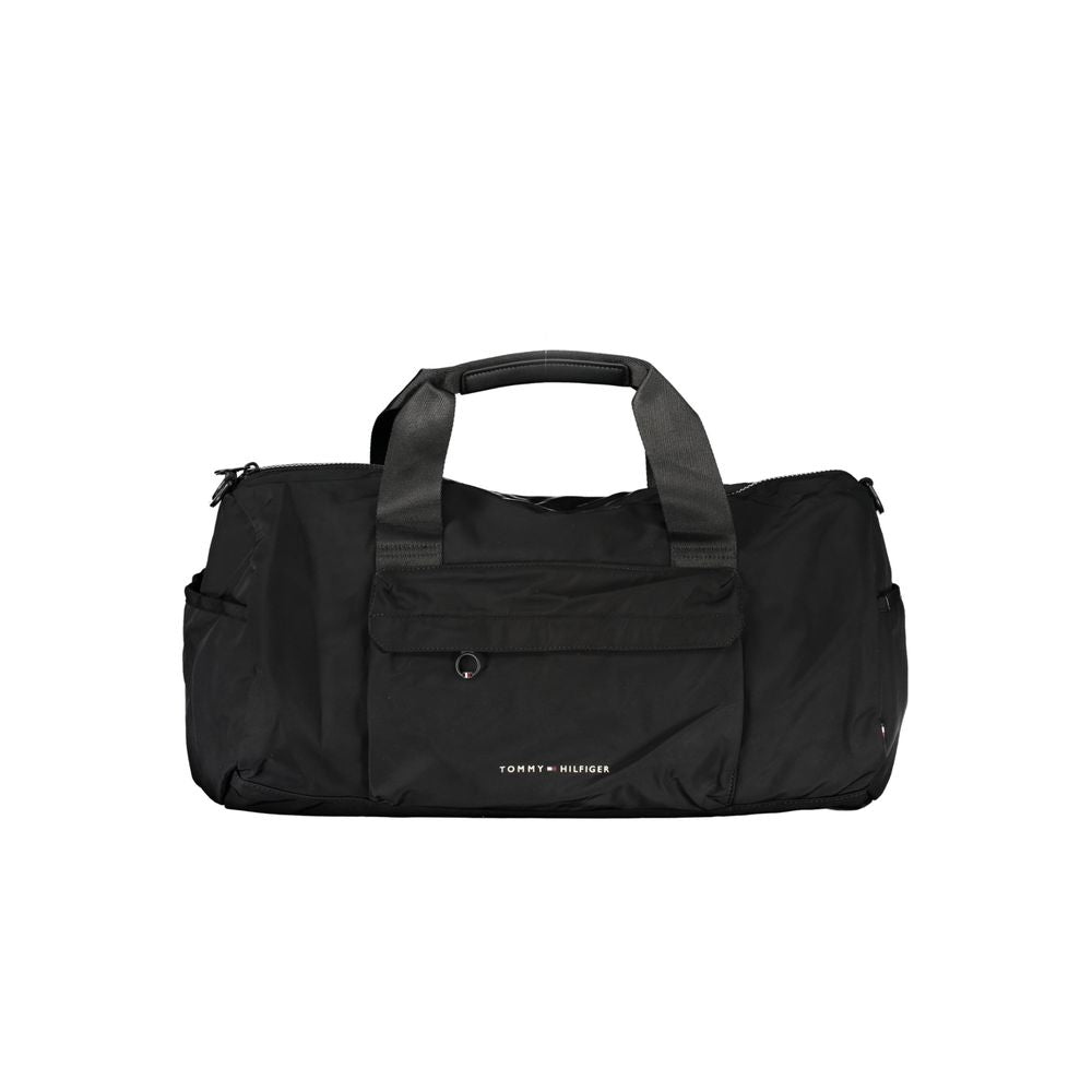 Tommy Hilfiger Black Polyester Handbag – par Tommy Hilfiger | Disponible sur Sandy Store ByNet