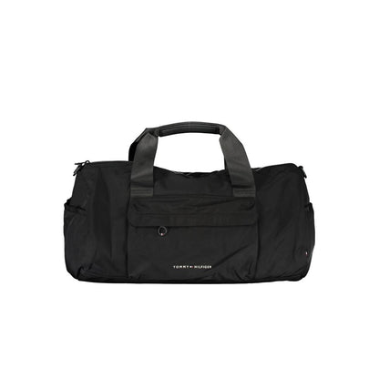 Tommy Hilfiger Black Polyester Handbag – par Tommy Hilfiger | Disponible sur Sandy Store ByNet
