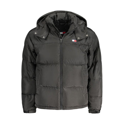 Tommy Hilfiger Black Polyester Men Jacket – XL par Tommy Hilfiger | Disponible sur Sandy Store ByNet