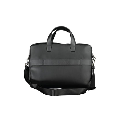 Tommy Hilfiger Black Polyethylene Handbag – par Tommy Hilfiger | Disponible sur Sandy Store ByNet