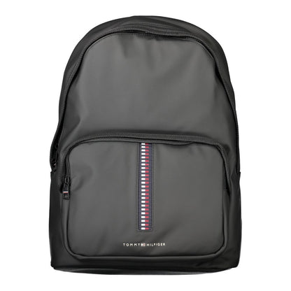 Tommy Hilfiger Black Polyethylene Men Backpack – par Tommy Hilfiger | Disponible sur Sandy Store ByNet