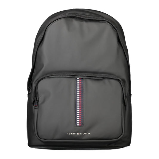 Tommy Hilfiger Black Polyethylene Men Backpack – par Tommy Hilfiger | Disponible sur Sandy Store ByNet