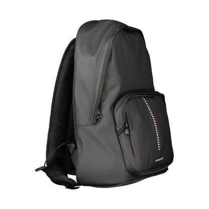 Tommy Hilfiger Black Polyethylene Men Backpack – par Tommy Hilfiger | Disponible sur Sandy Store ByNet