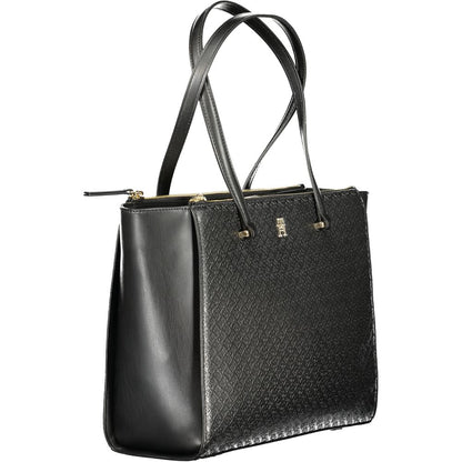Tommy Hilfiger Black Polyethylene Women Handbag – par Tommy Hilfiger | Disponible sur Sandy Store ByNet