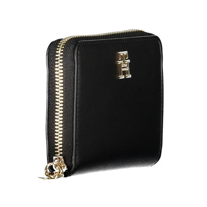 Tommy Hilfiger Black Polyethylene Women Wallet - Sandy Store ByNet