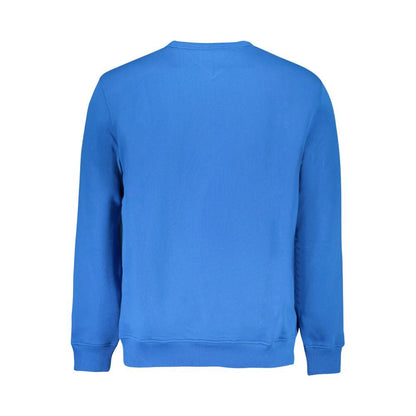 Tommy Hilfiger Blue Cotton Men Sweater – S par Tommy Hilfiger | Disponible sur Sandy Store ByNet
