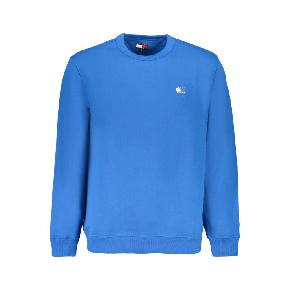 Tommy Hilfiger Blue Cotton Men Sweater – S par Tommy Hilfiger | Disponible sur Sandy Store ByNet