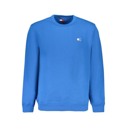 Tommy Hilfiger Blue Cotton Men Sweater – S par Tommy Hilfiger | Disponible sur Sandy Store ByNet