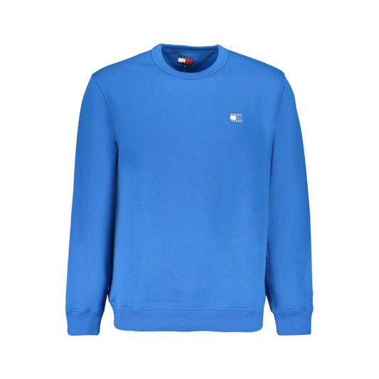 Tommy Hilfiger Blue Cotton Men Sweater – S par Tommy Hilfiger | Disponible sur Sandy Store ByNet