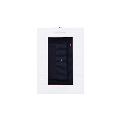 Tommy Hilfiger Blue Cotton Scarf - Sandy Store ByNet