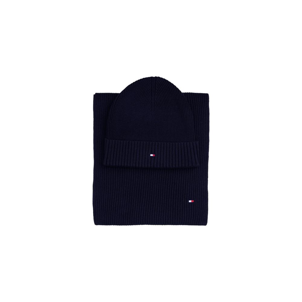 Tommy Hilfiger Blue Cotton Scarf - Sandy Store ByNet