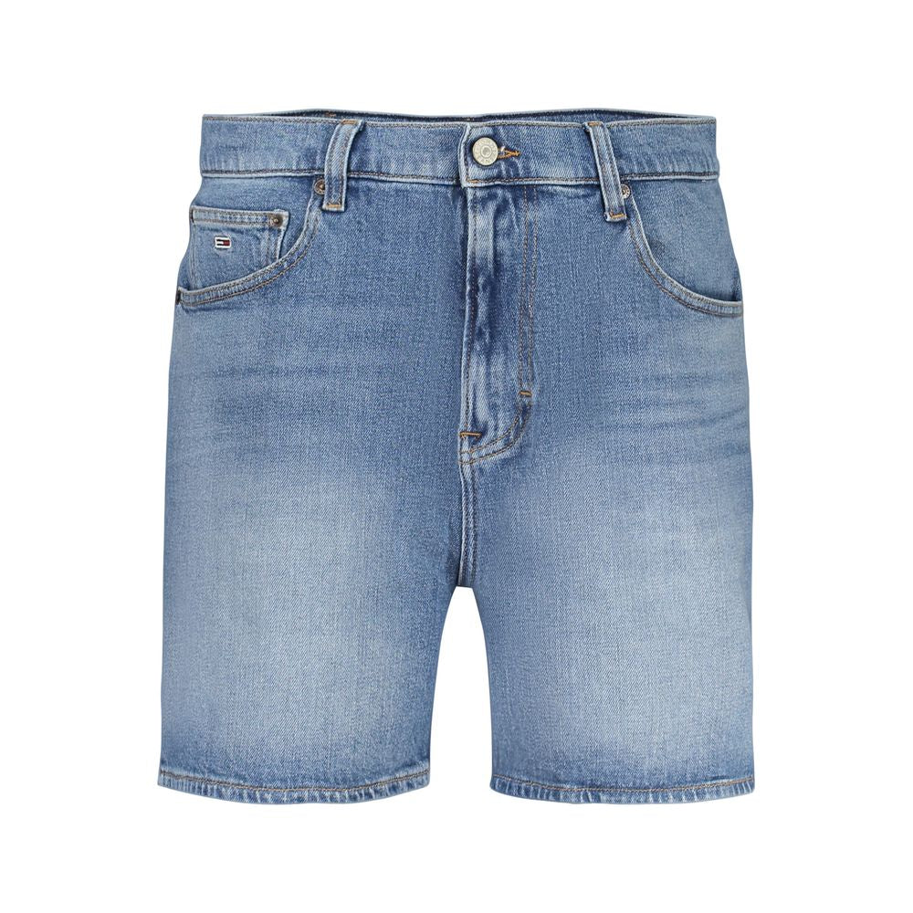 Tommy Hilfiger Blue Cotton Short – W25 par Tommy Hilfiger | Disponible sur Sandy Store ByNet