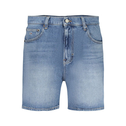 Tommy Hilfiger Blue Cotton Short – W25 par Tommy Hilfiger | Disponible sur Sandy Store ByNet