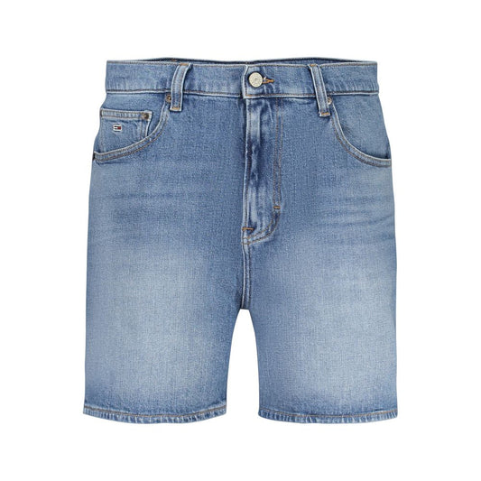 Tommy Hilfiger Blue Cotton Short – W25 par Tommy Hilfiger | Disponible sur Sandy Store ByNet