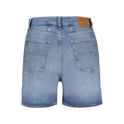 Tommy Hilfiger Blue Cotton Short – W25 par Tommy Hilfiger | Disponible sur Sandy Store ByNet
