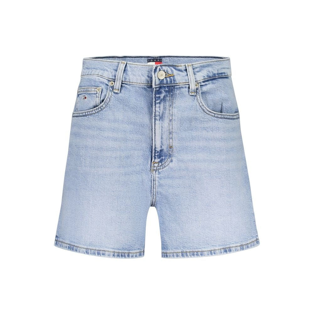 Tommy Hilfiger Blue Cotton Short – W27 par Tommy Hilfiger | Disponible sur Sandy Store ByNet