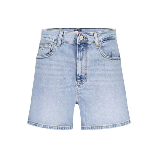 Tommy Hilfiger Blue Cotton Short – W27 par Tommy Hilfiger | Disponible sur Sandy Store ByNet