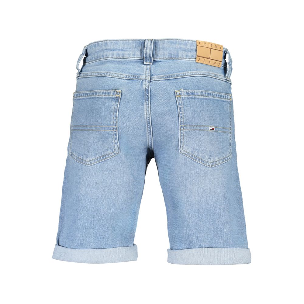 Tommy Hilfiger Blue Cotton Short – W28 par Tommy Hilfiger | Disponible sur Sandy Store ByNet