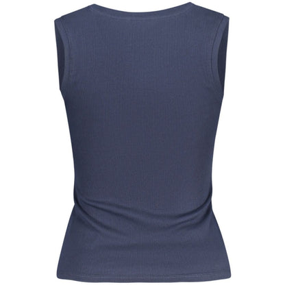 Tommy Hilfiger Blue Cotton Tank Top – XS par Tommy Hilfiger | Disponible sur Sandy Store ByNet