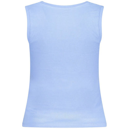 Tommy Hilfiger Blue Cotton Tank Top – XS par Tommy Hilfiger | Disponible sur Sandy Store ByNet