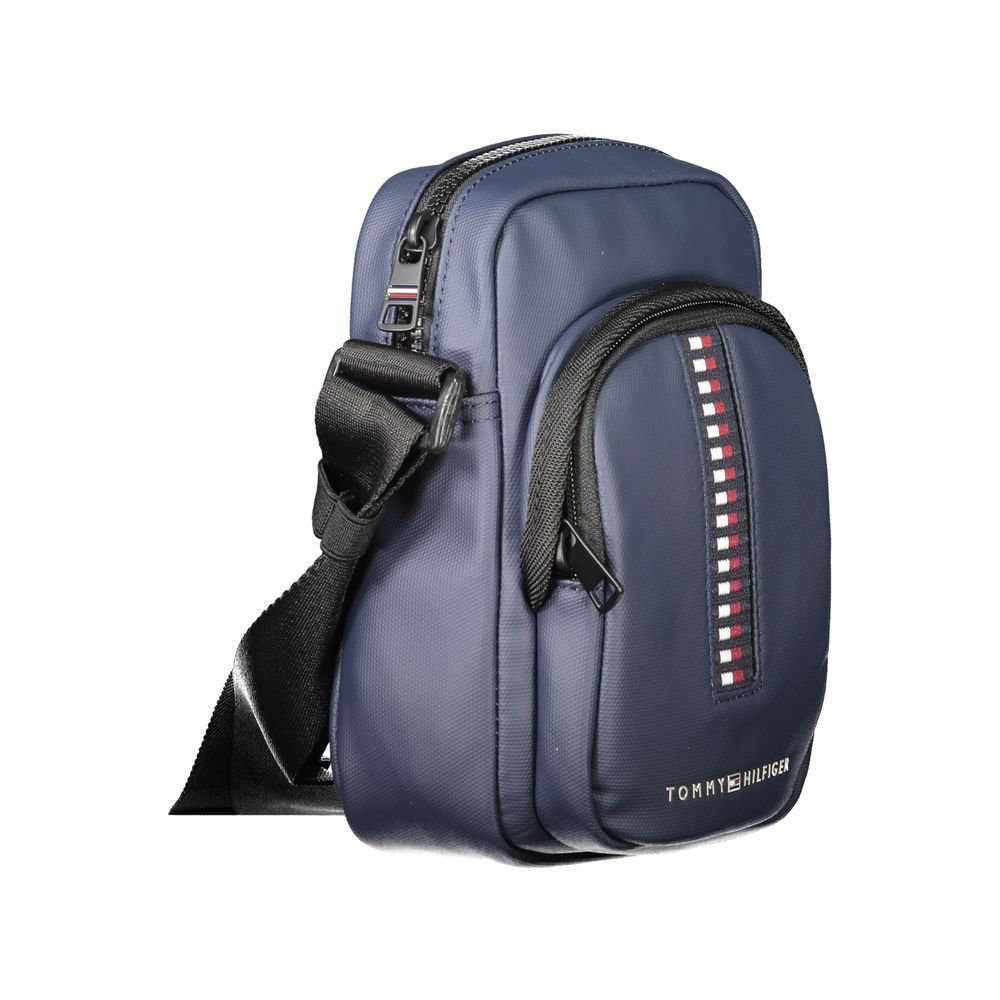 Tommy Hilfiger Blue Polyester Men Shoulder Bag - Sandy Store ByNet