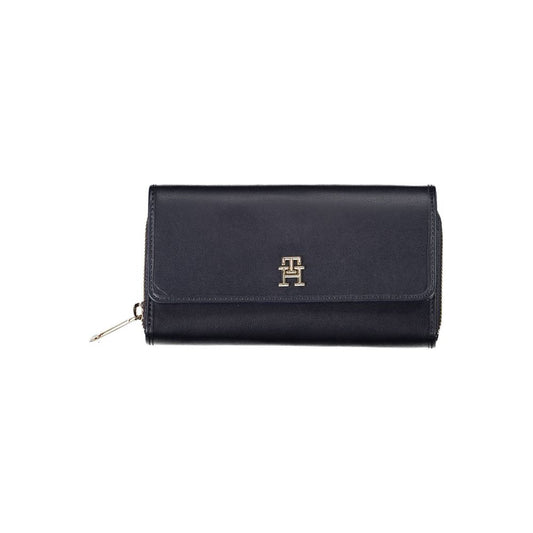 Tommy Hilfiger Blue Polyethylene Women Wallet - Sandy Store ByNet