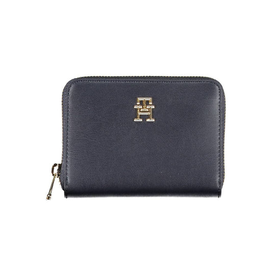 Tommy Hilfiger Blue Polyethylene Women Wallet - Sandy Store ByNet