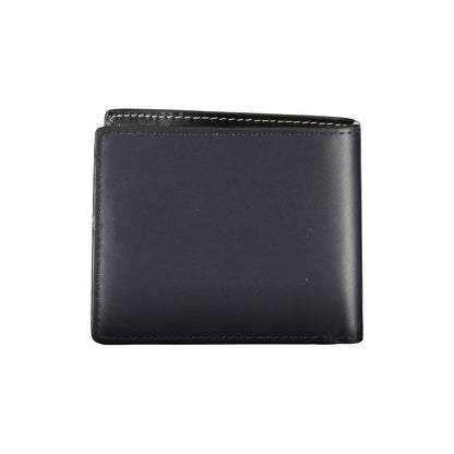 Tommy Hilfiger Elegant Blue Leather Bifold Wallet - Sandy Store ByNet