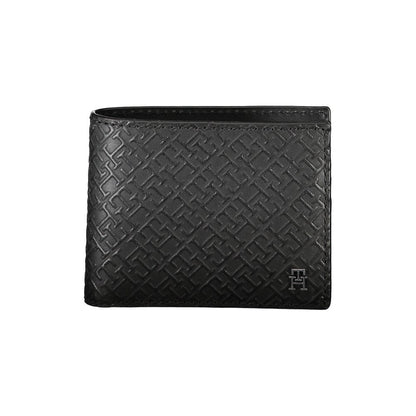 Tommy Hilfiger Elegant Leather Double Card Wallet with Contrast Details - Sandy Store ByNet