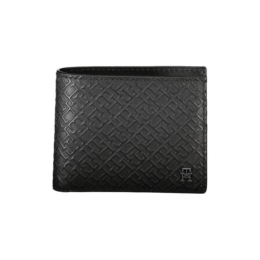 Tommy Hilfiger Elegant Leather Double Card Wallet with Contrast Details - Sandy Store ByNet