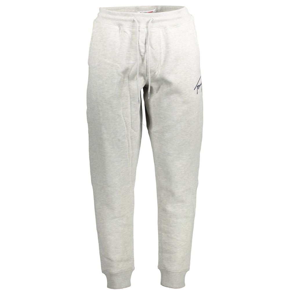 Tommy Hilfiger Gray Cotton Pant – XL par Tommy Hilfiger | Disponible sur Sandy Store ByNet