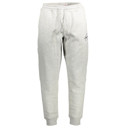 Tommy Hilfiger Gray Cotton Pant – XL par Tommy Hilfiger | Disponible sur Sandy Store ByNet