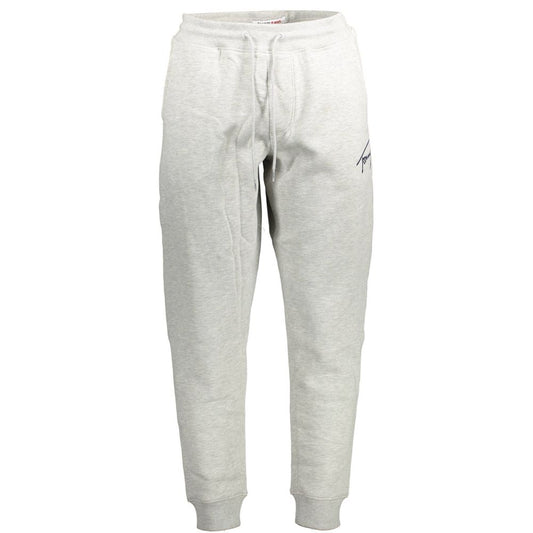 Tommy Hilfiger Gray Cotton Pant – XL par Tommy Hilfiger | Disponible sur Sandy Store ByNet