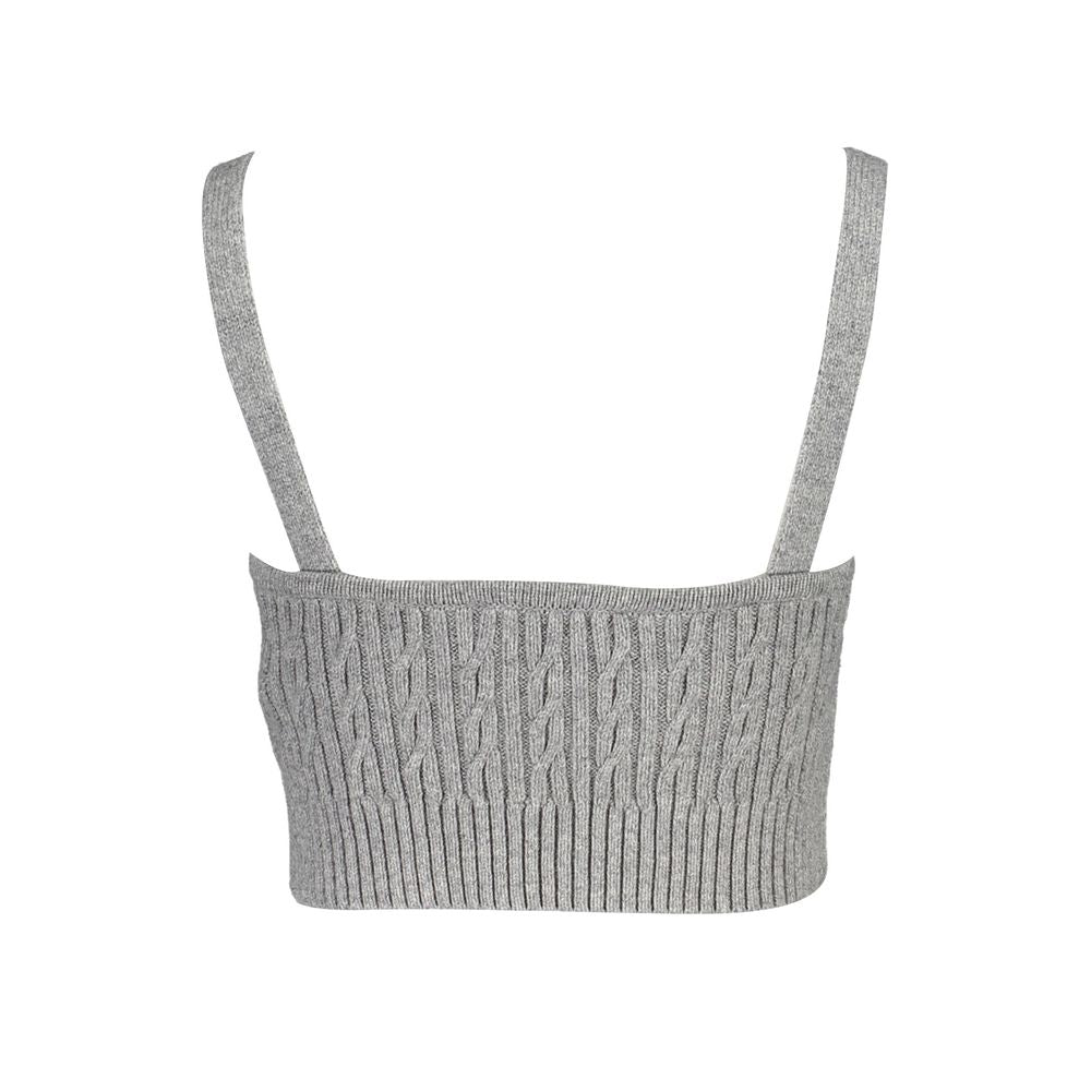 Tommy Hilfiger Gray Cotton Shirt – 2XS par Tommy Hilfiger | Disponible sur Sandy Store ByNet