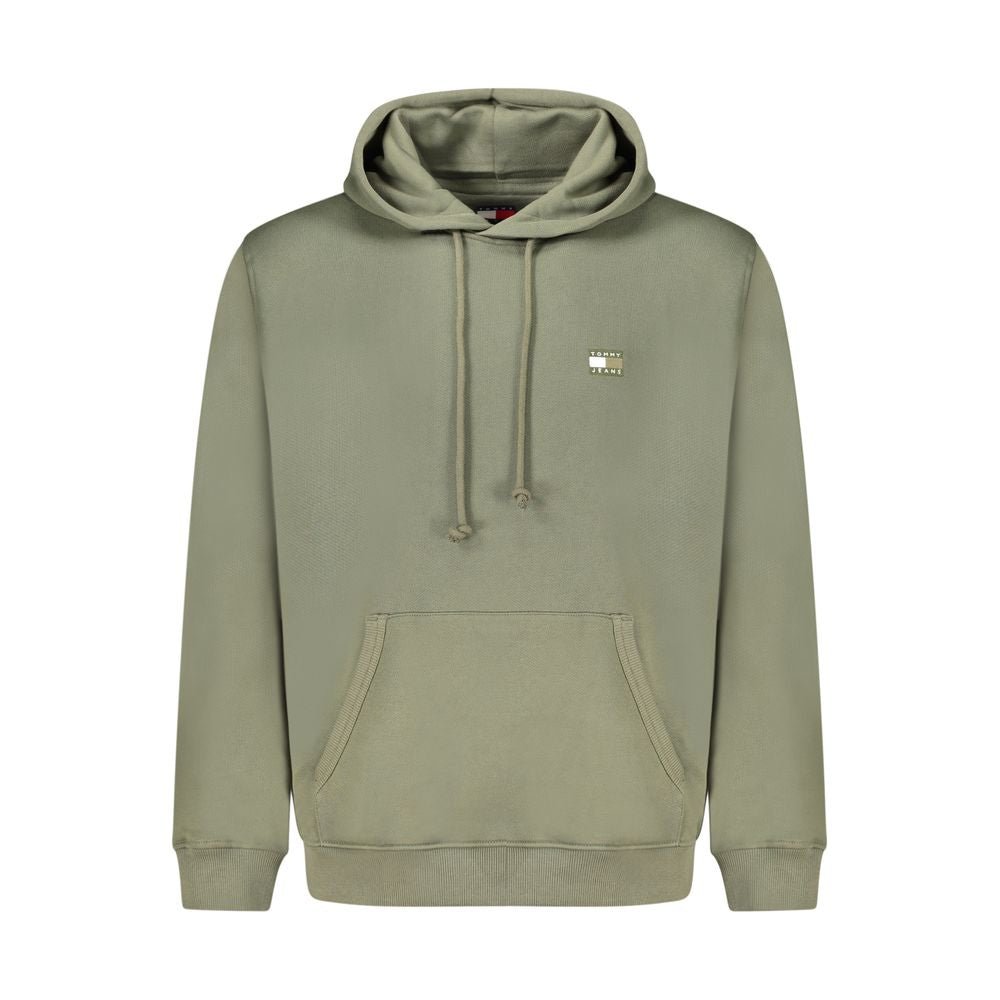Tommy Hilfiger Green Cotton Men Sweater – S par Tommy Hilfiger | Disponible sur Sandy Store ByNet