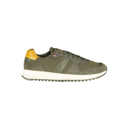 Tommy Hilfiger Green Polyester Sneaker – EU43/US10 par Tommy Hilfiger | Disponible sur Sandy Store ByNet