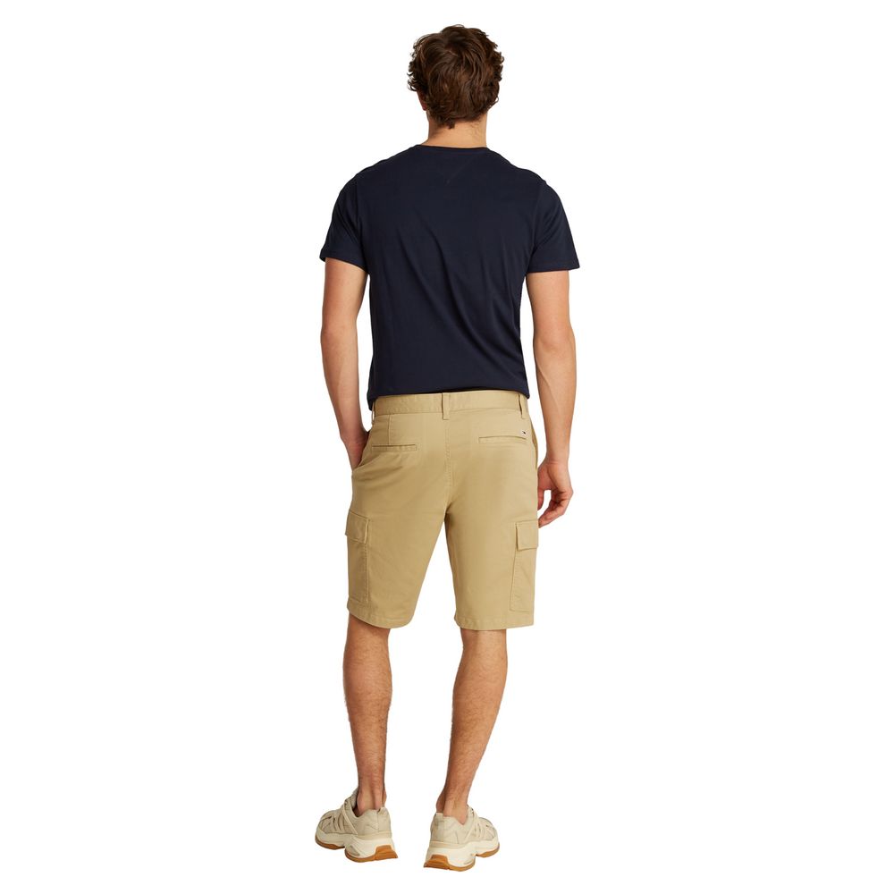 Tommy Hilfiger Jeans Beige Cotton Bermuda – W30 par Tommy Hilfiger Jeans | Disponible sur Sandy Store ByNet