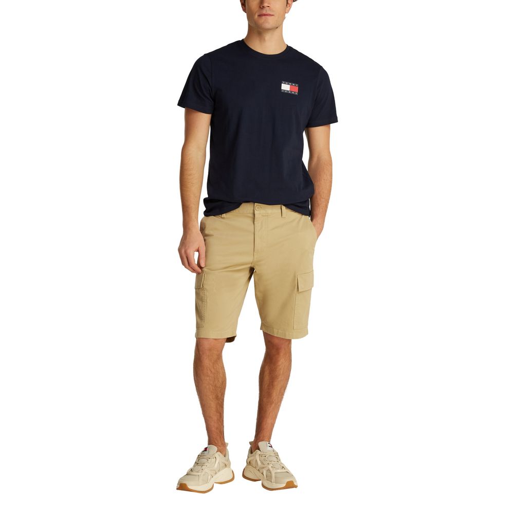 Tommy Hilfiger Jeans Beige Cotton Bermuda – W30 par Tommy Hilfiger Jeans | Disponible sur Sandy Store ByNet
