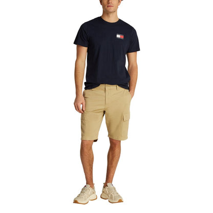 Tommy Hilfiger Jeans Beige Cotton Bermuda – W30 par Tommy Hilfiger Jeans | Disponible sur Sandy Store ByNet