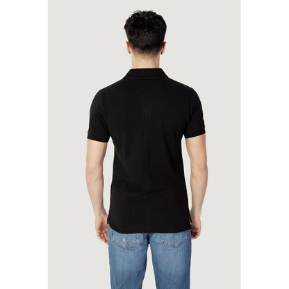 Tommy Hilfiger Jeans Black Cotton Polo Shirt – IT44 | S par Tommy Hilfiger Jeans | Disponible sur Sandy Store ByNet