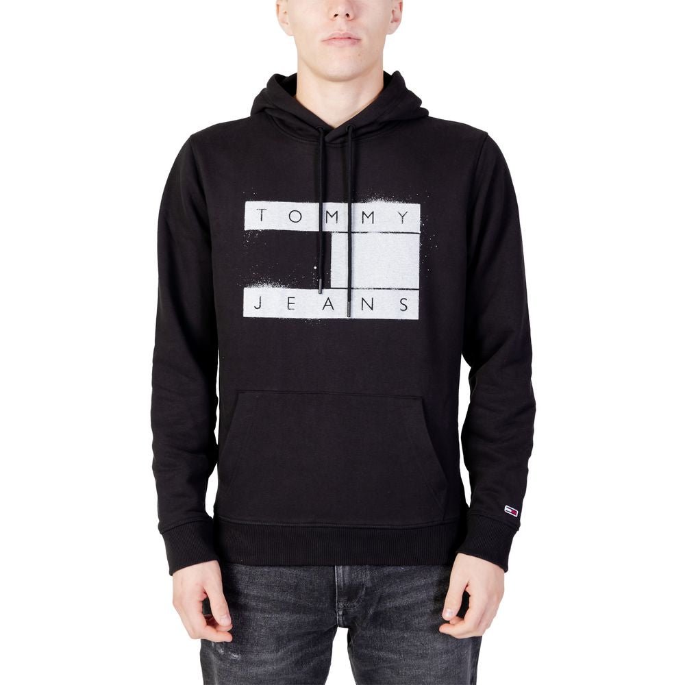 Tommy Hilfiger Jeans Black Organic Cotton Sweater - Sandy Store ByNet