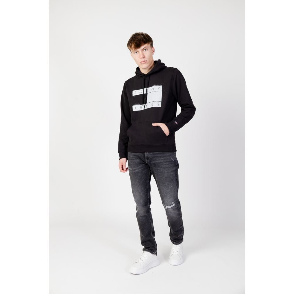 Tommy Hilfiger Jeans Black Organic Cotton Sweater - Sandy Store ByNet